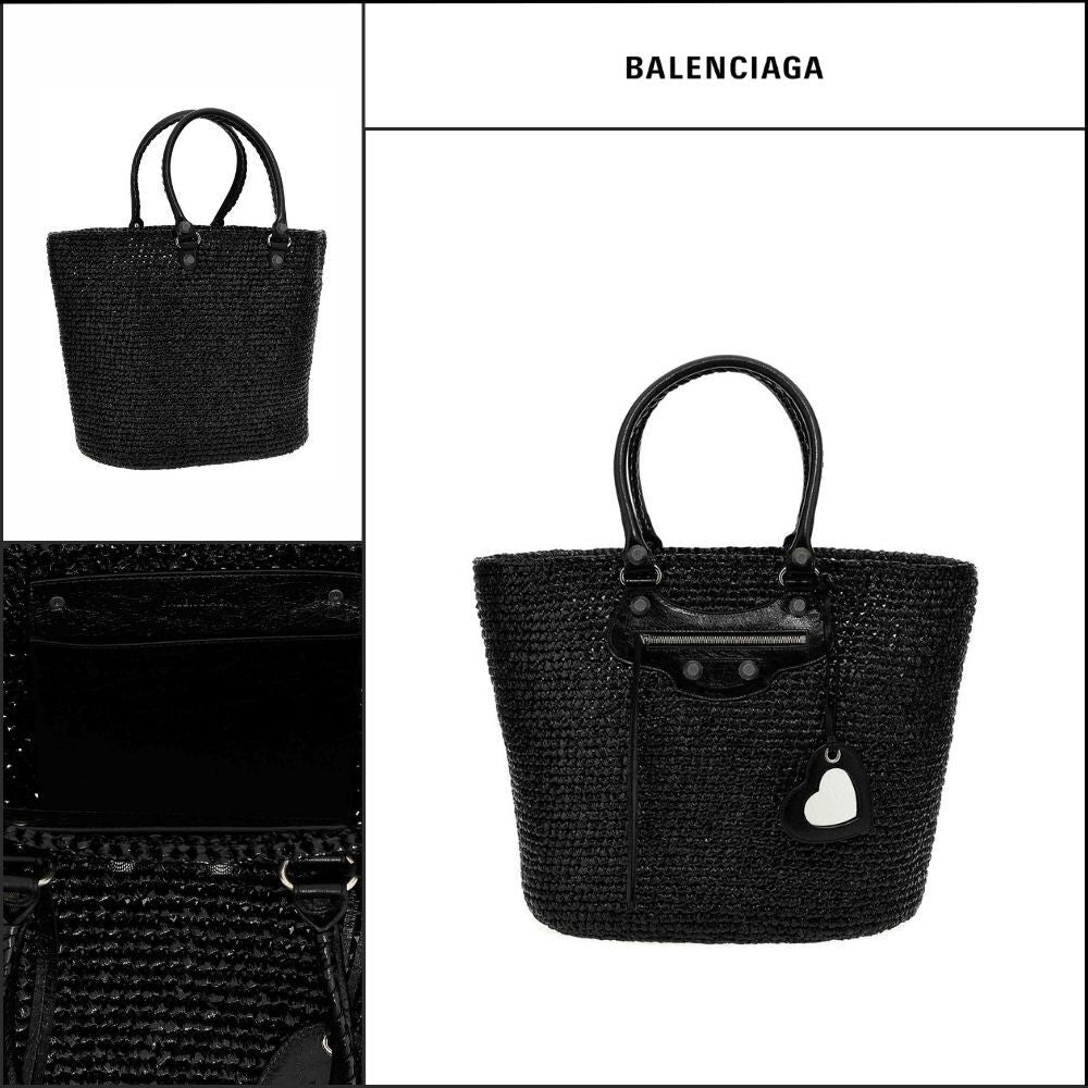 【BALENCIAGA】Le Cagole Large Panier Shopping Bag