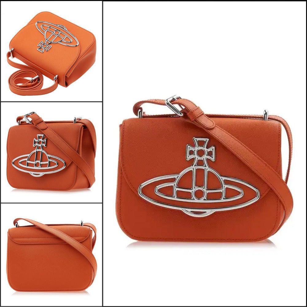 【Vivienne Westwood】Saffiano Linda Crossbody Orb Classic