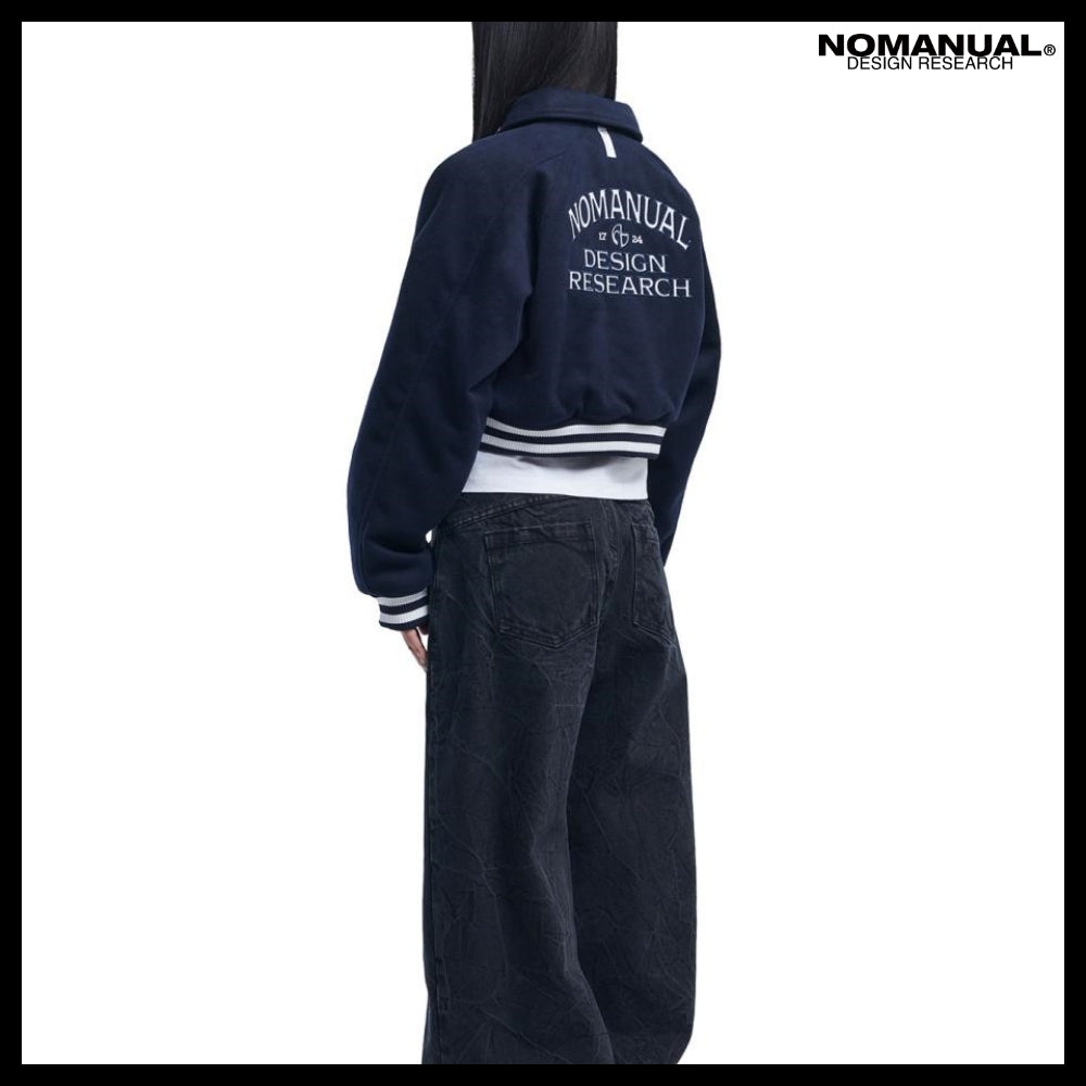 【NOMANUAL】W.S VARSITY JACKET 2 Colors