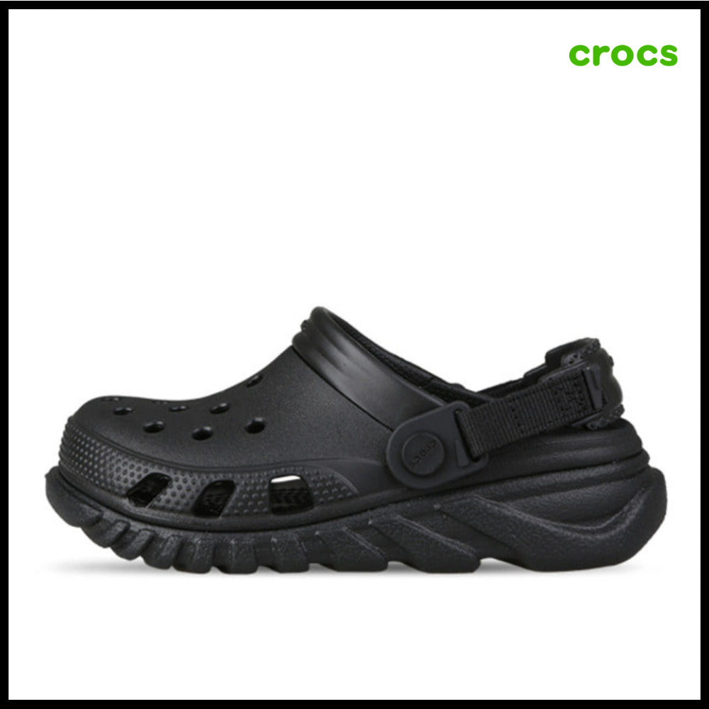 【CROCS】Black Unisex Clog Sandals