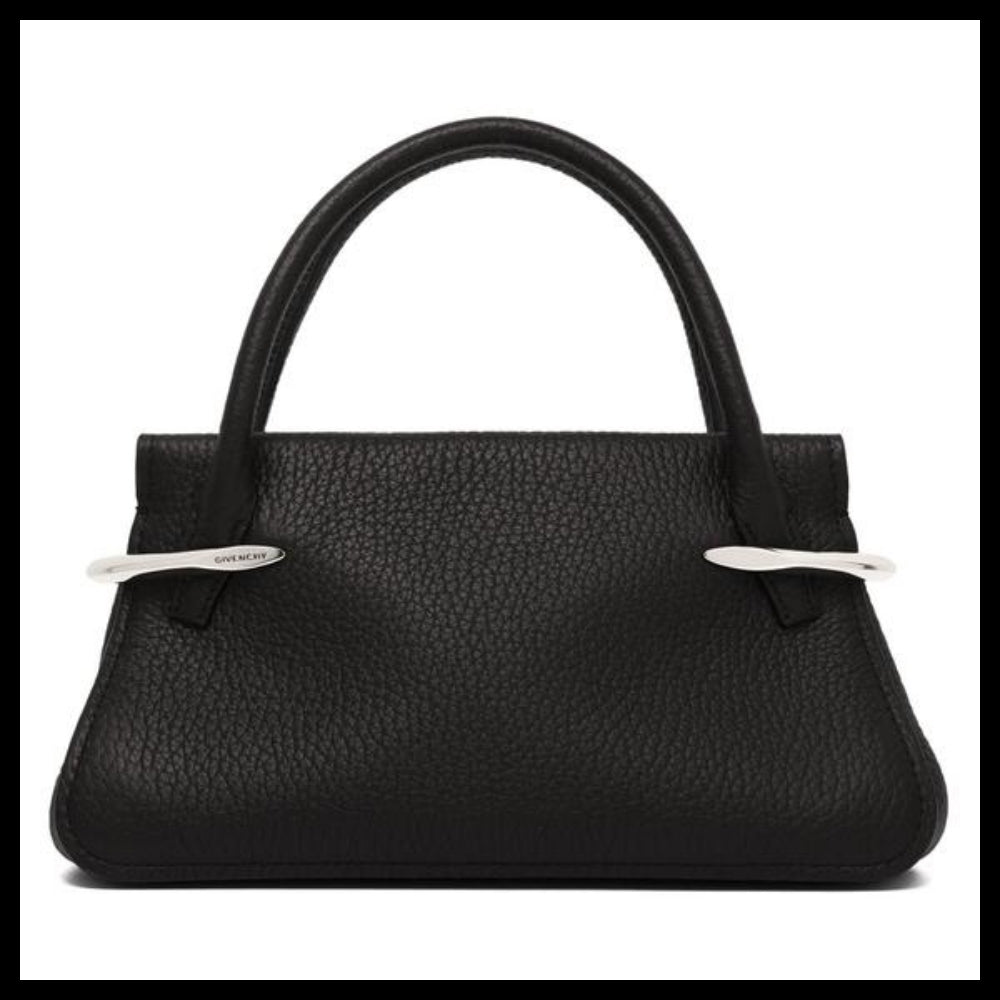 【GIVENCHY】Black Leather Tote Bag
