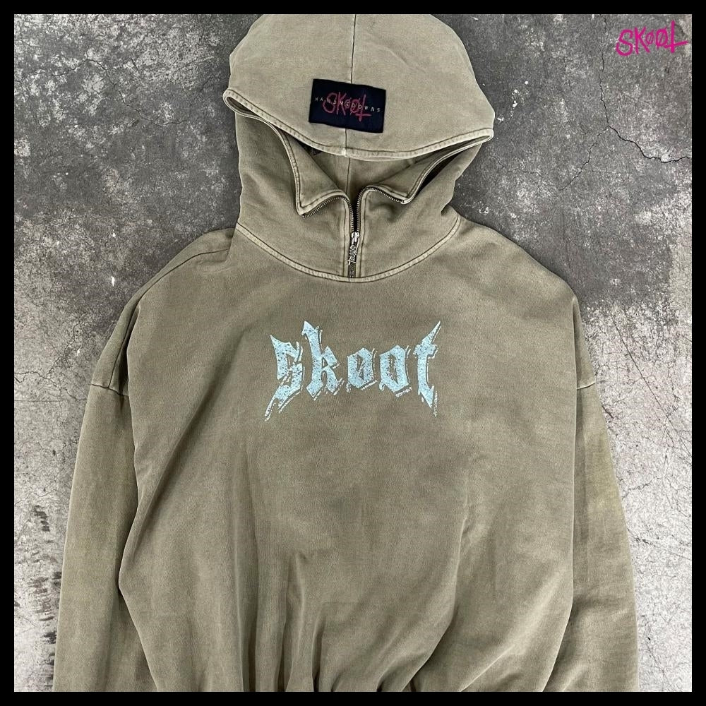 【SKOOT】Skoot Khaki Hoodie