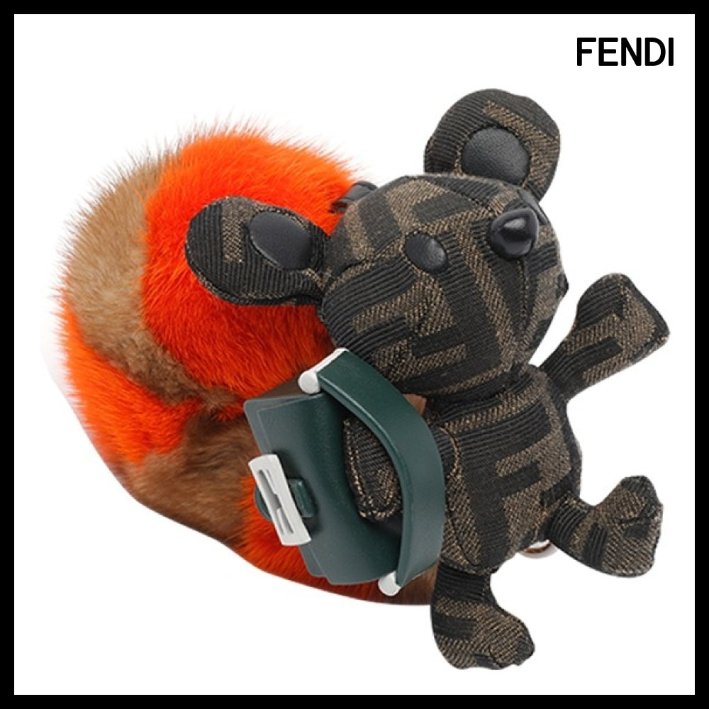 【FENDI】Multicolor Keyring