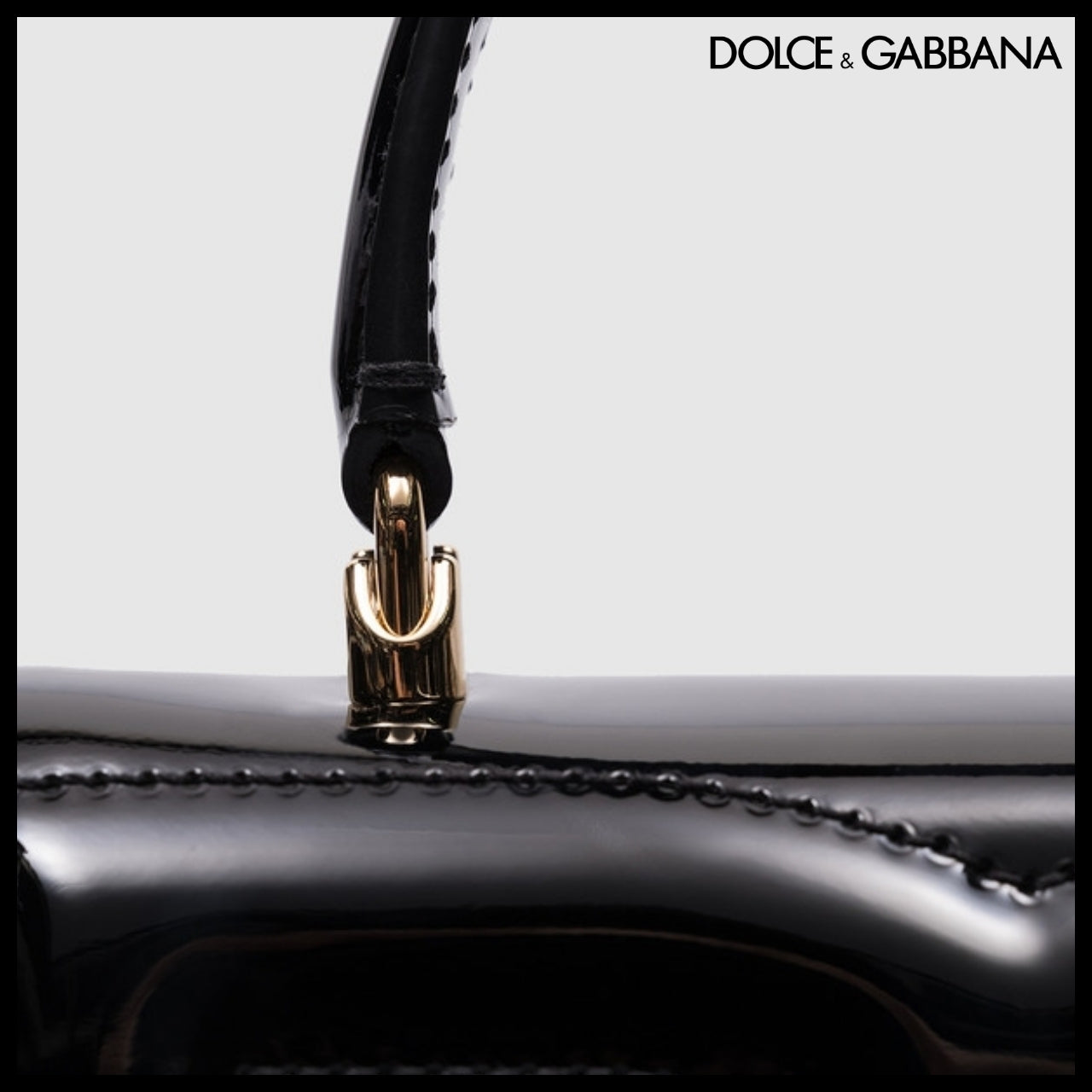 【アウトレット 正規品】Dolce & Gabbana - DG Logo Patent