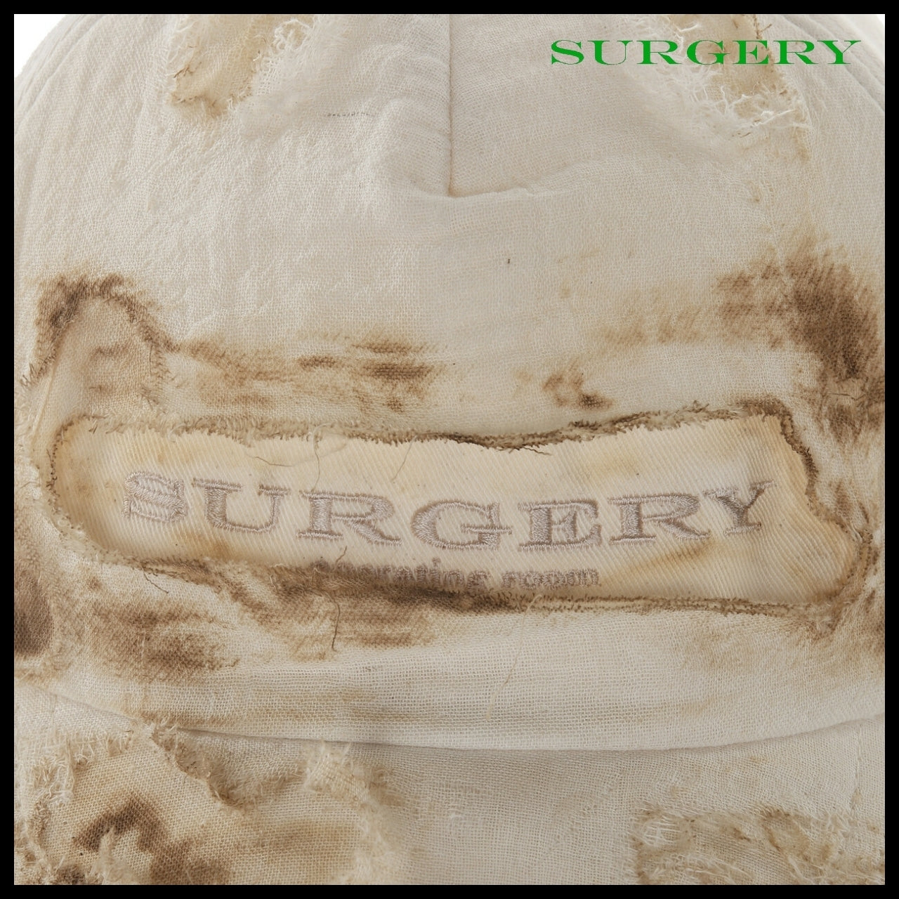 【SURGERY】Gauze Cap Scorched