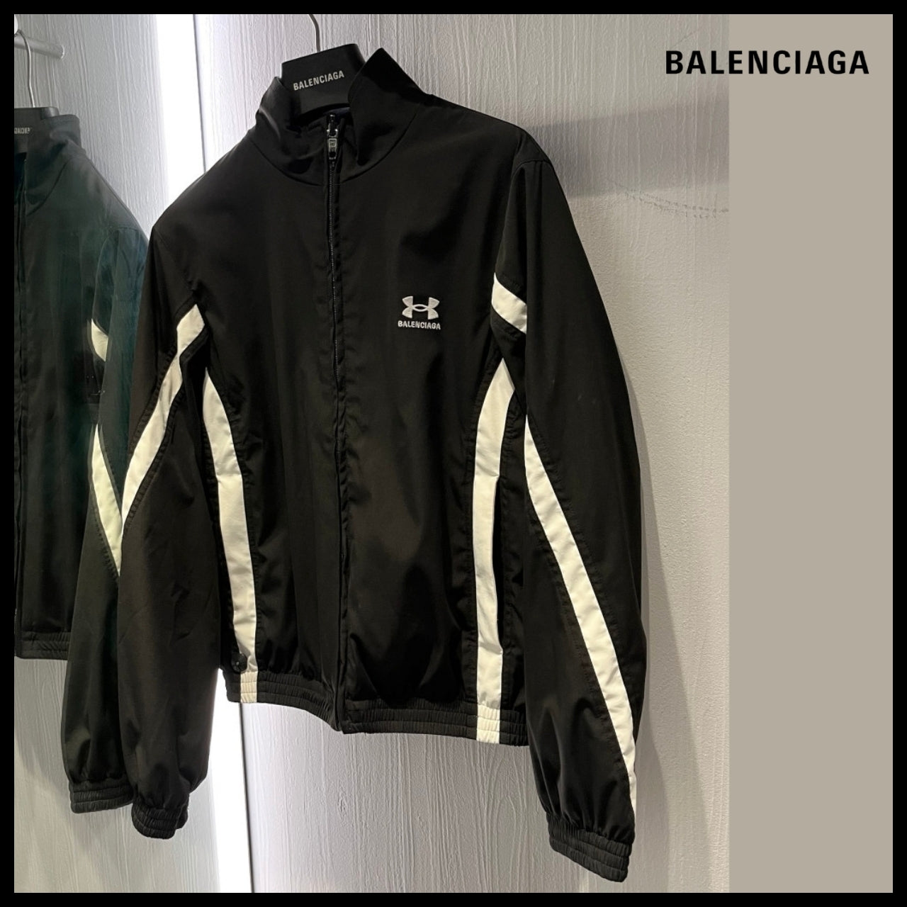 【BALENCIAGA】Balenciaga x Under Armour Embroidered Logo