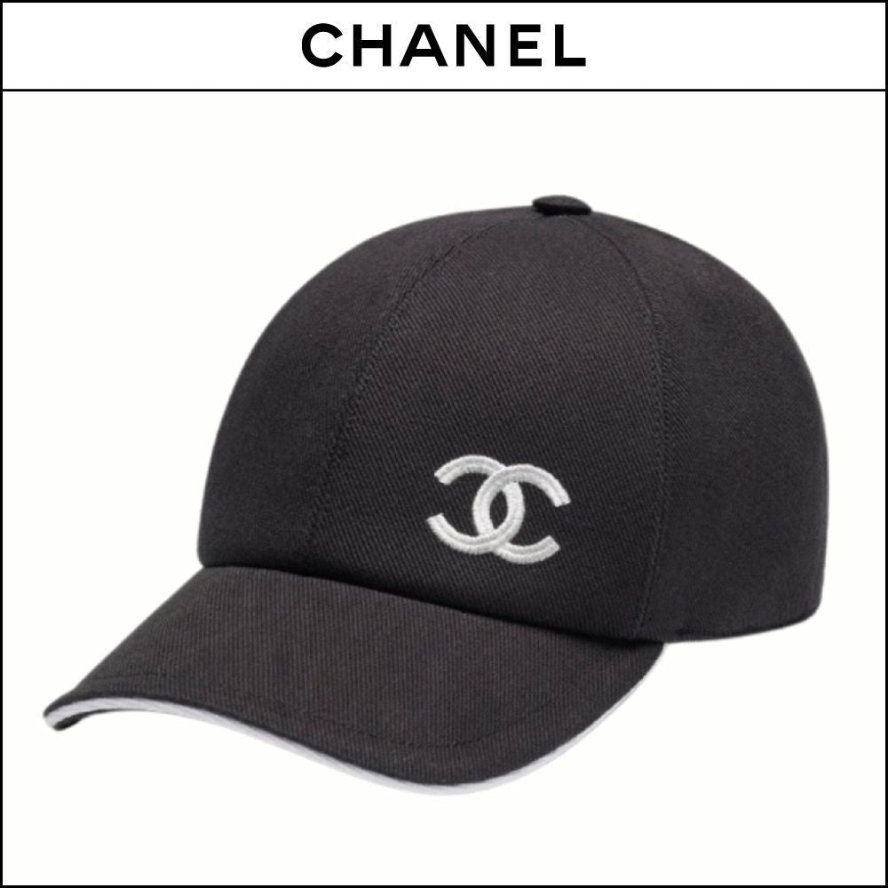 【CHANEL】Cap Cotton & Black White