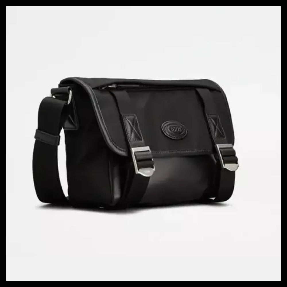【Tod's】Mini Messenger Bag Compact Leather