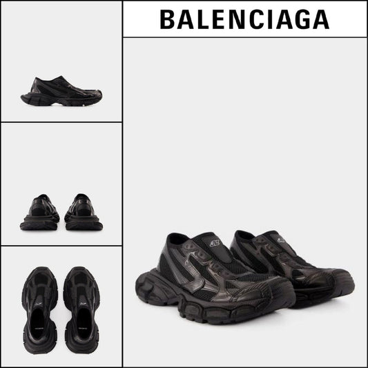 【BALENCIAGA】3XL Slip-On Top Sneakers Black