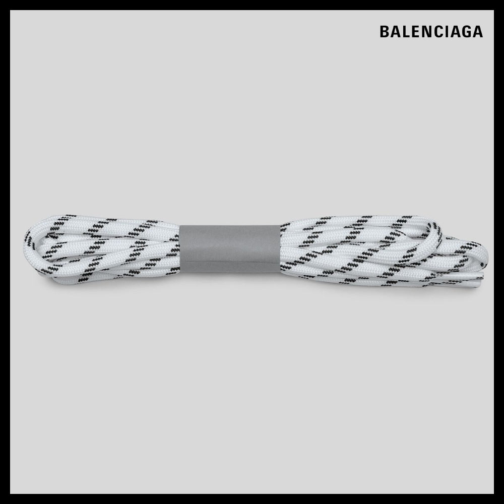 【BALENCIAGA】All-Over Logo Triple S Sneakers - White