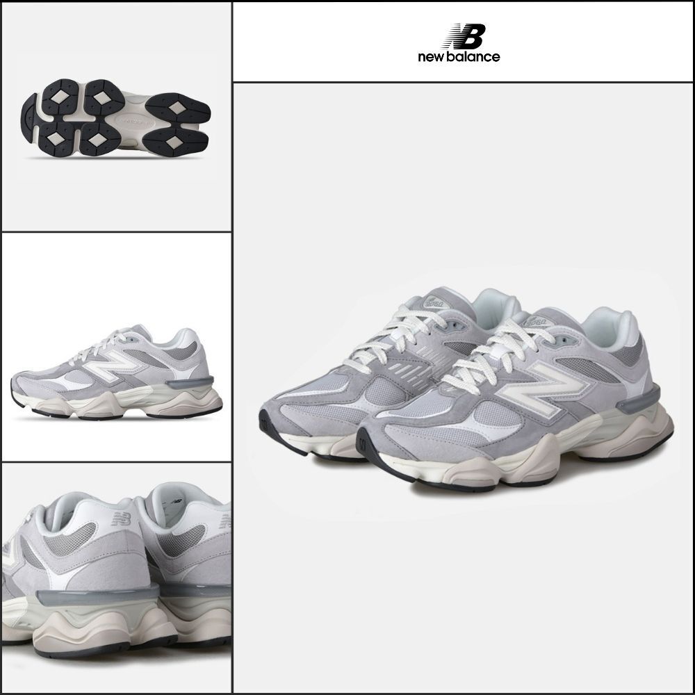 【New Balance】Grey Unisex Sneakers