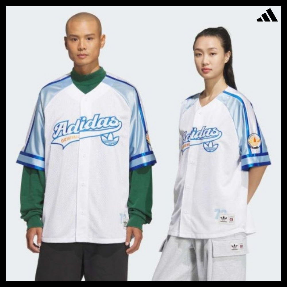 【ADIDAS 】Basketball Retro Street Short Sleeve Shirt