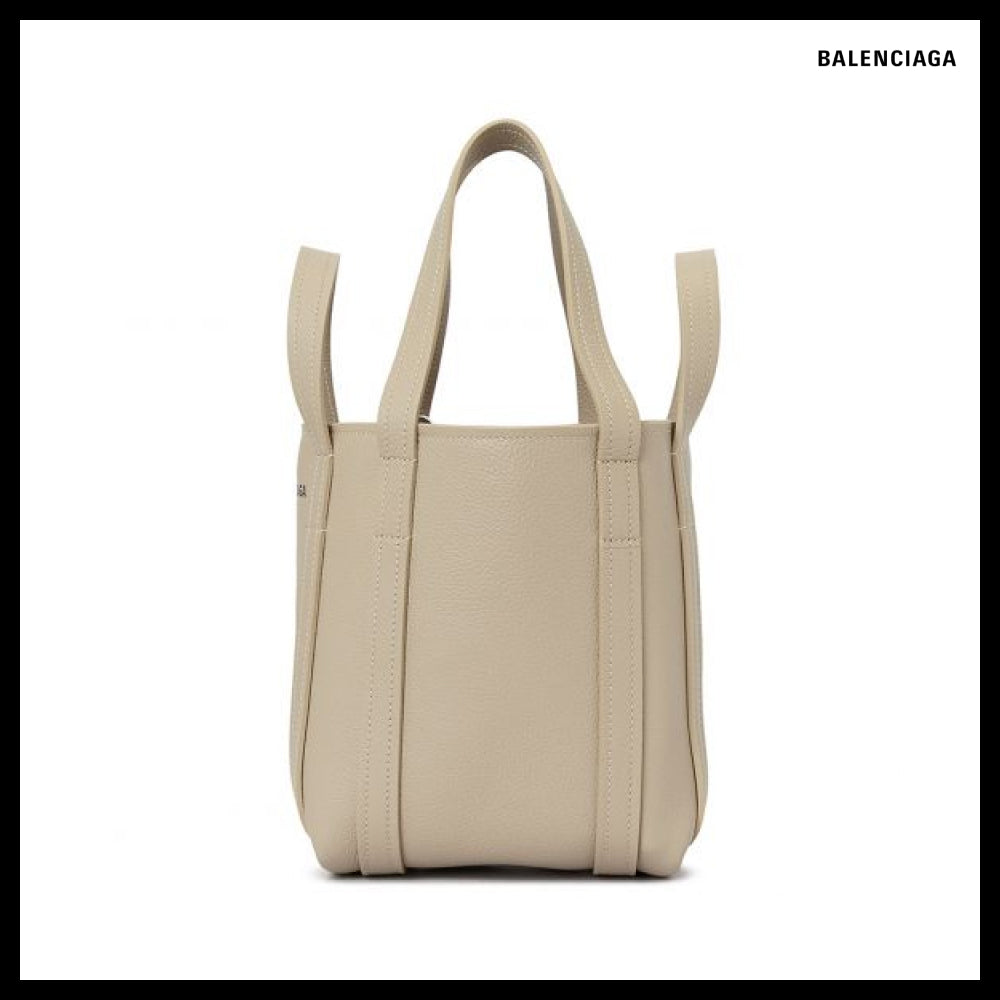 【BALENCIAGA】EVERYDAY 2.0 グレインカーフ トートバッグ TAUPE