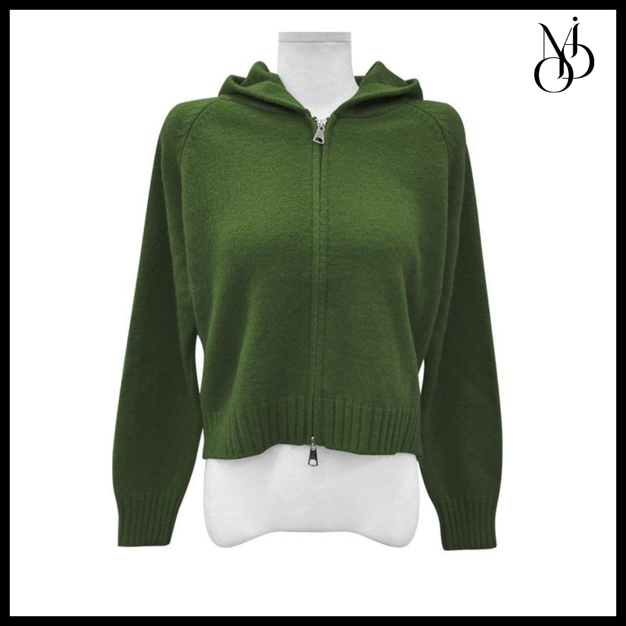 【MODIMOOD】Buggy Knit Hoodie Zip-Up 6 Colors