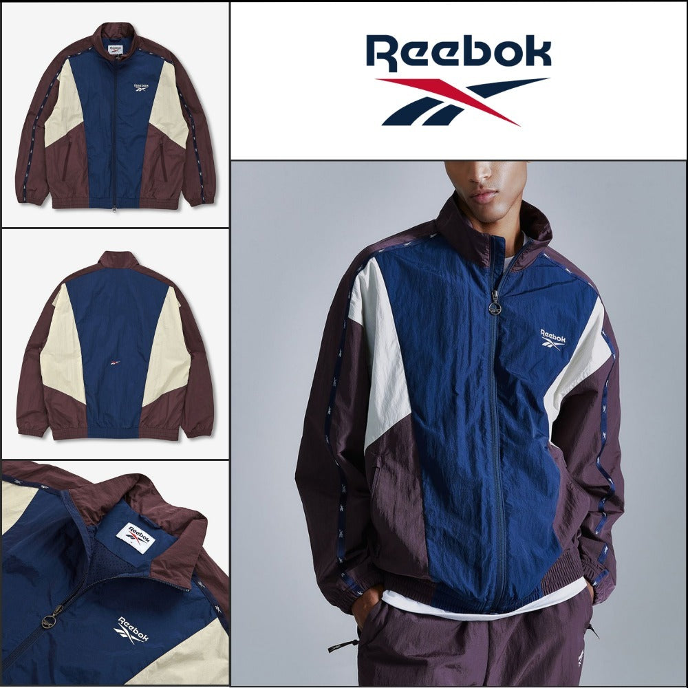 【Reebok】ライバル ウィンドブレーカー ネイビー