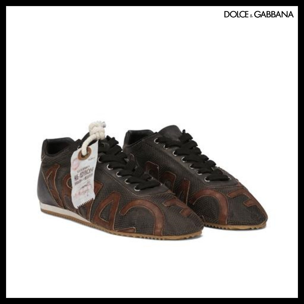 【Dolce & Gabbana】KANGAROO LEATHER THAILANDIA SNEAKERS S479