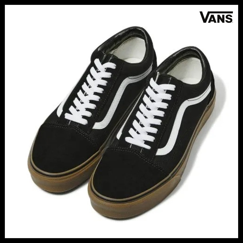 【VANS】Old Skool Gum Black White