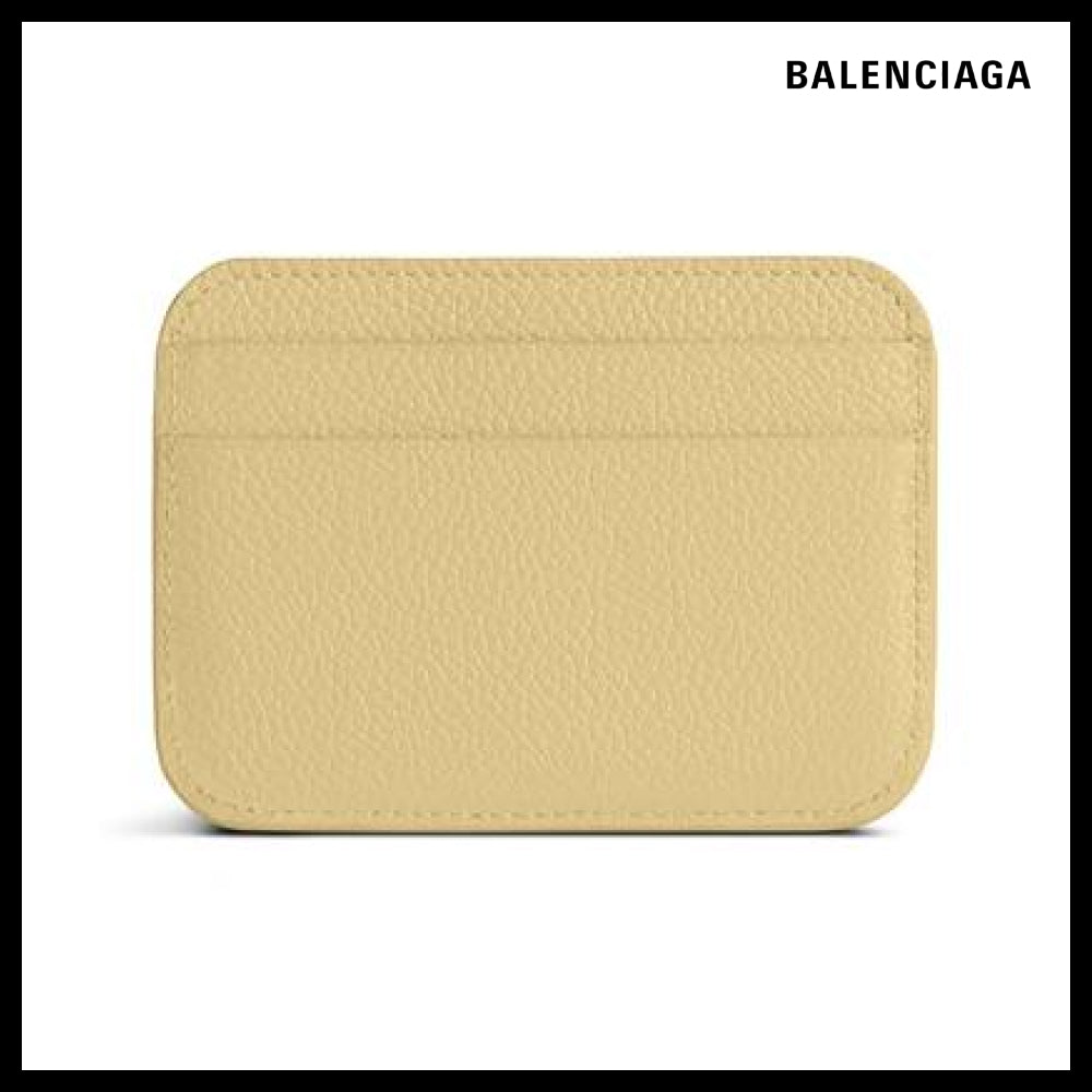 【BALENCIAGA】CASH CARD HOLDER IN LIGHT YELLOW AND BLACK