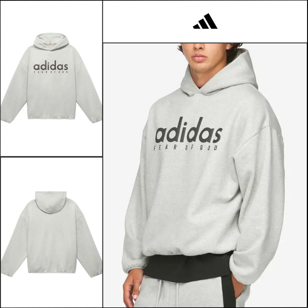 【ADIDAS】Heather Fleece Hoodie