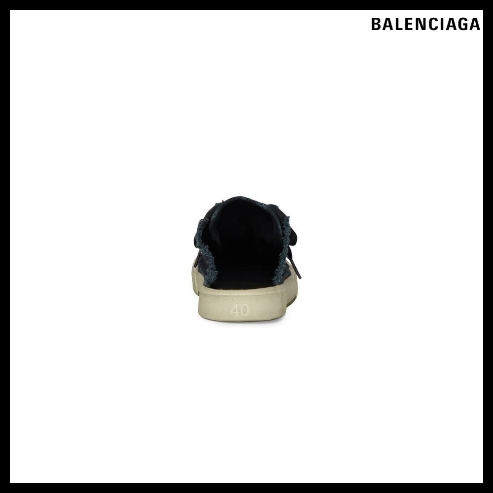 ★BALENCIAGAアウトレット セール ★Paris Sneaker Mule Black