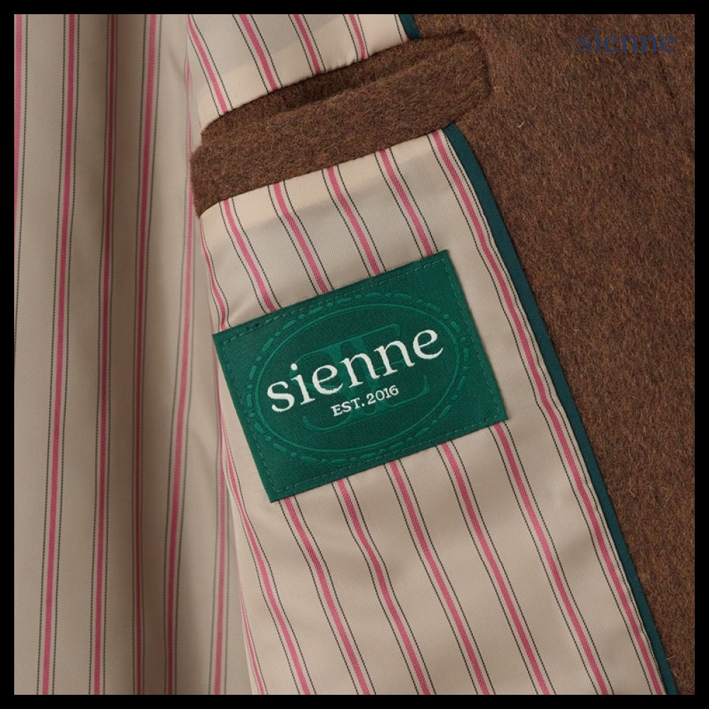 【SIENNE】Margo Wool Jacket Chocolate Brown