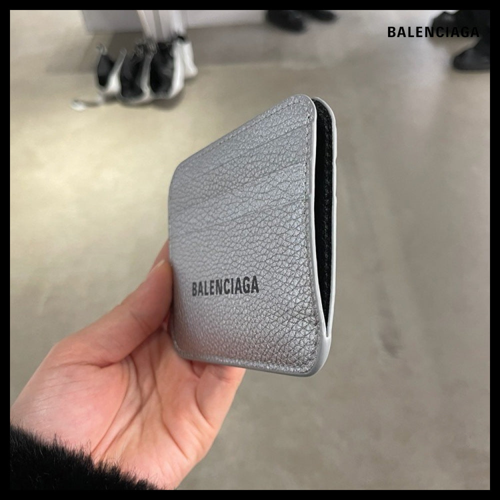 【BALENCIAGA】Cash Card Holder Silver
