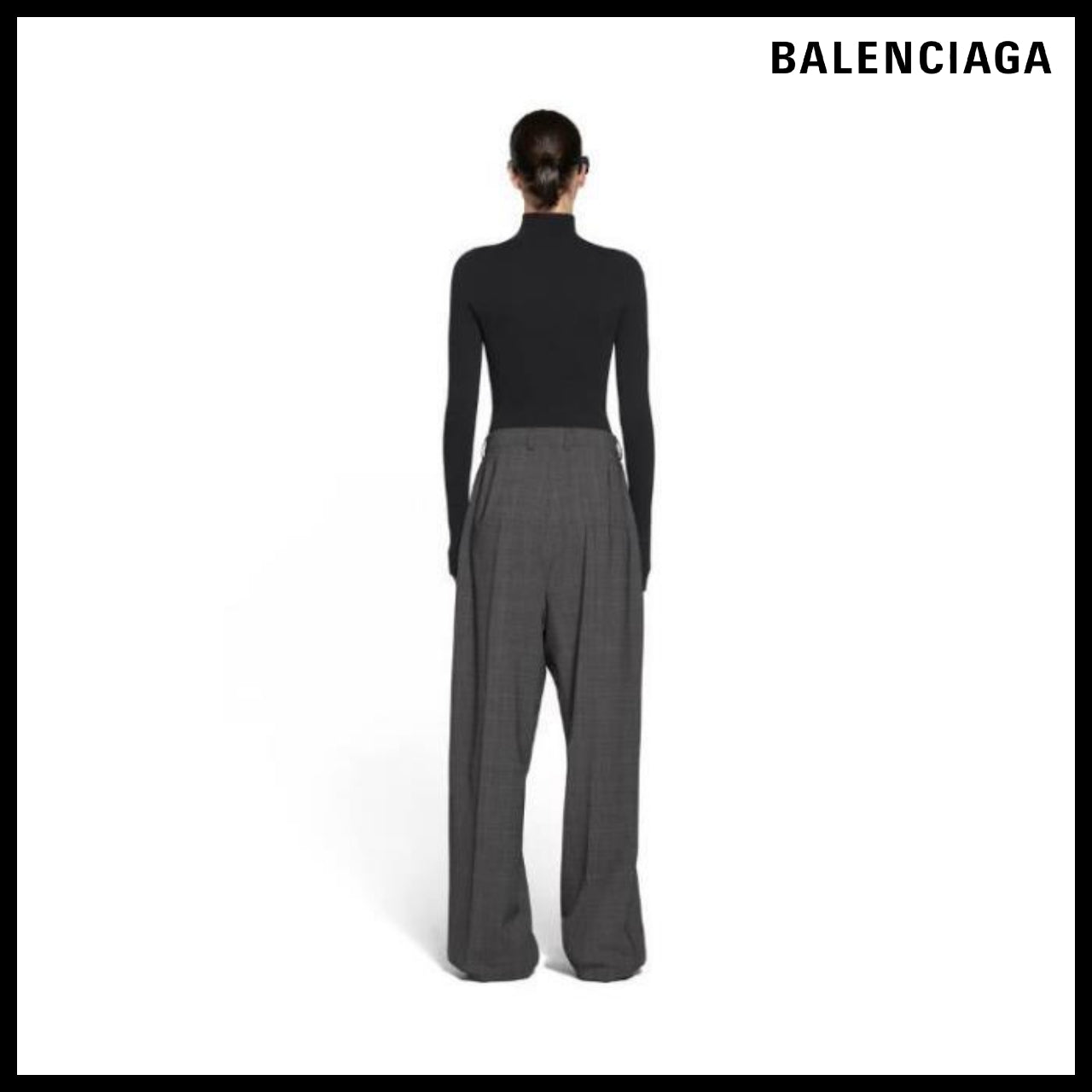 【BALENCIAGA】Tailored Pants Grey