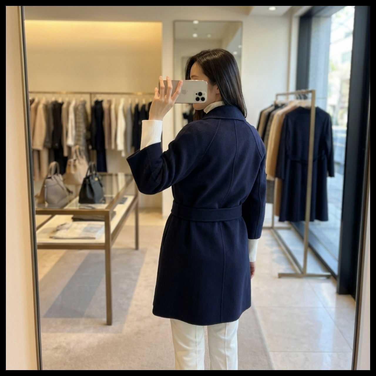 【MAX MARA】Arona Virgin Wool Coat
