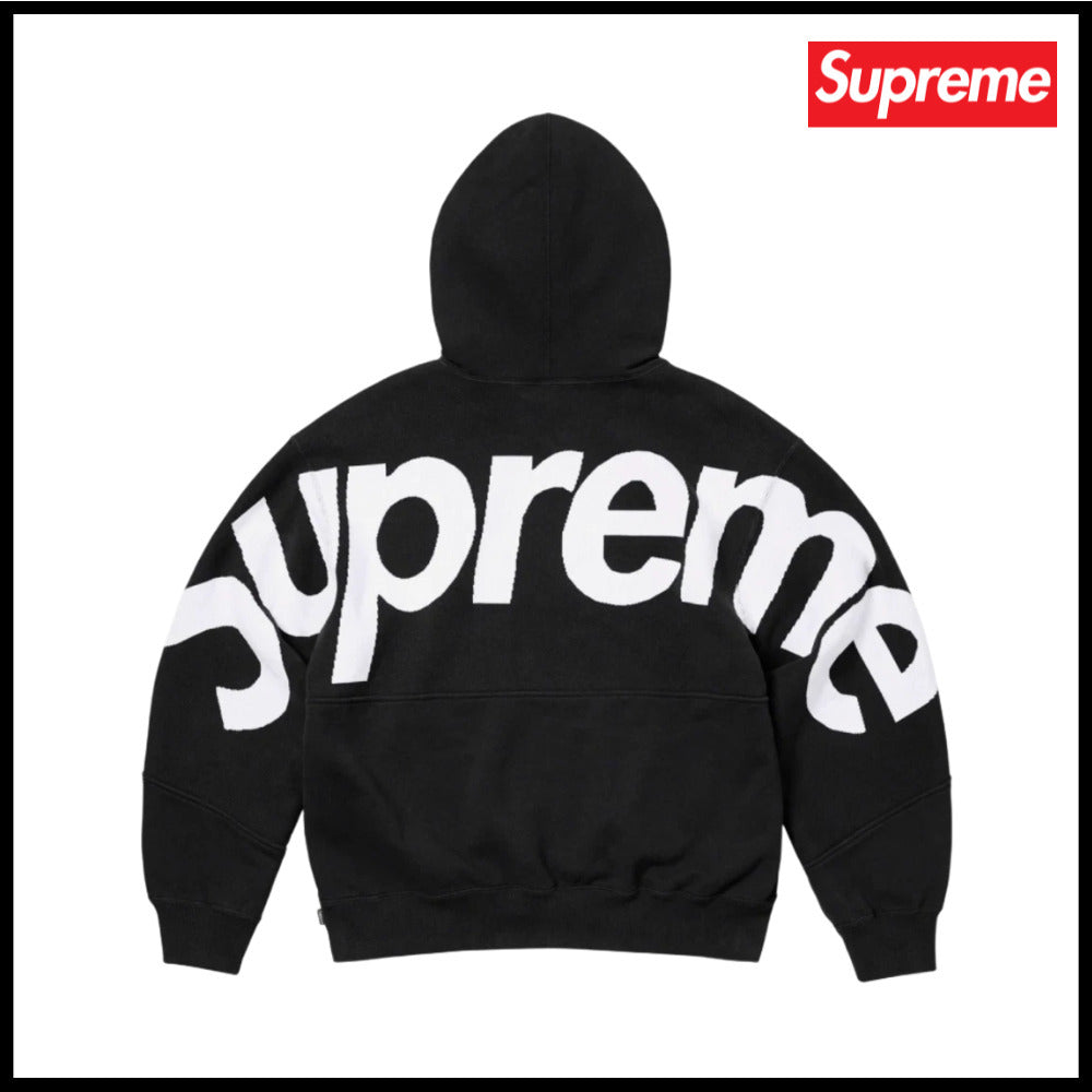 【100%正規品保証 Supreme】Big Logo ジャカード パーカー