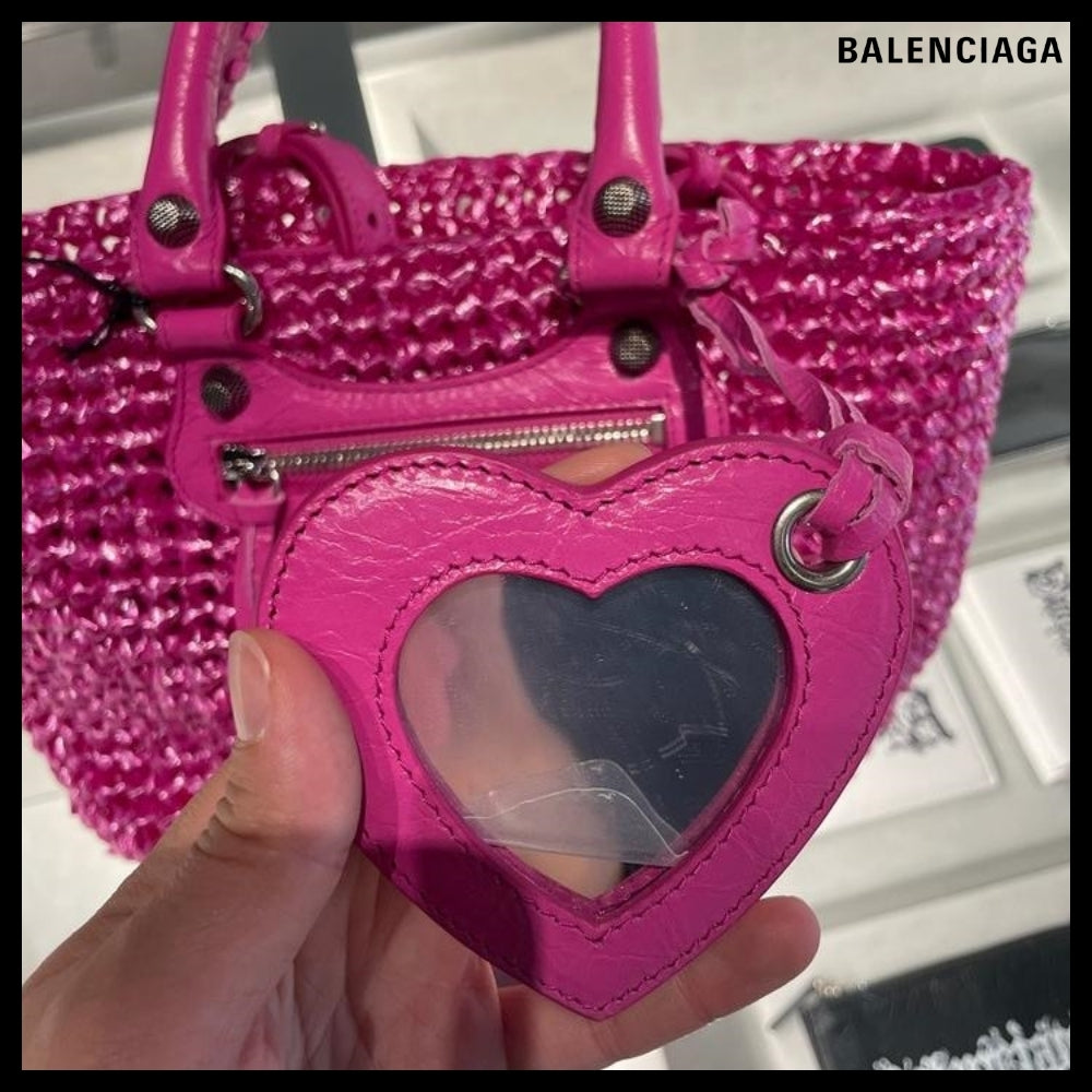 【BALENCIAGA】Le Cagole Small Panier Pink