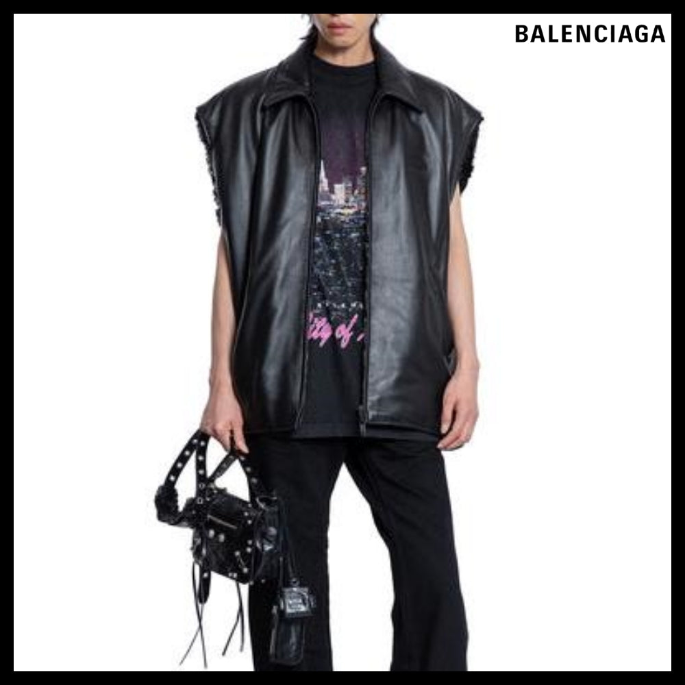 【BALENCIAGA】City Of Angels Sleeveless T-Shirt