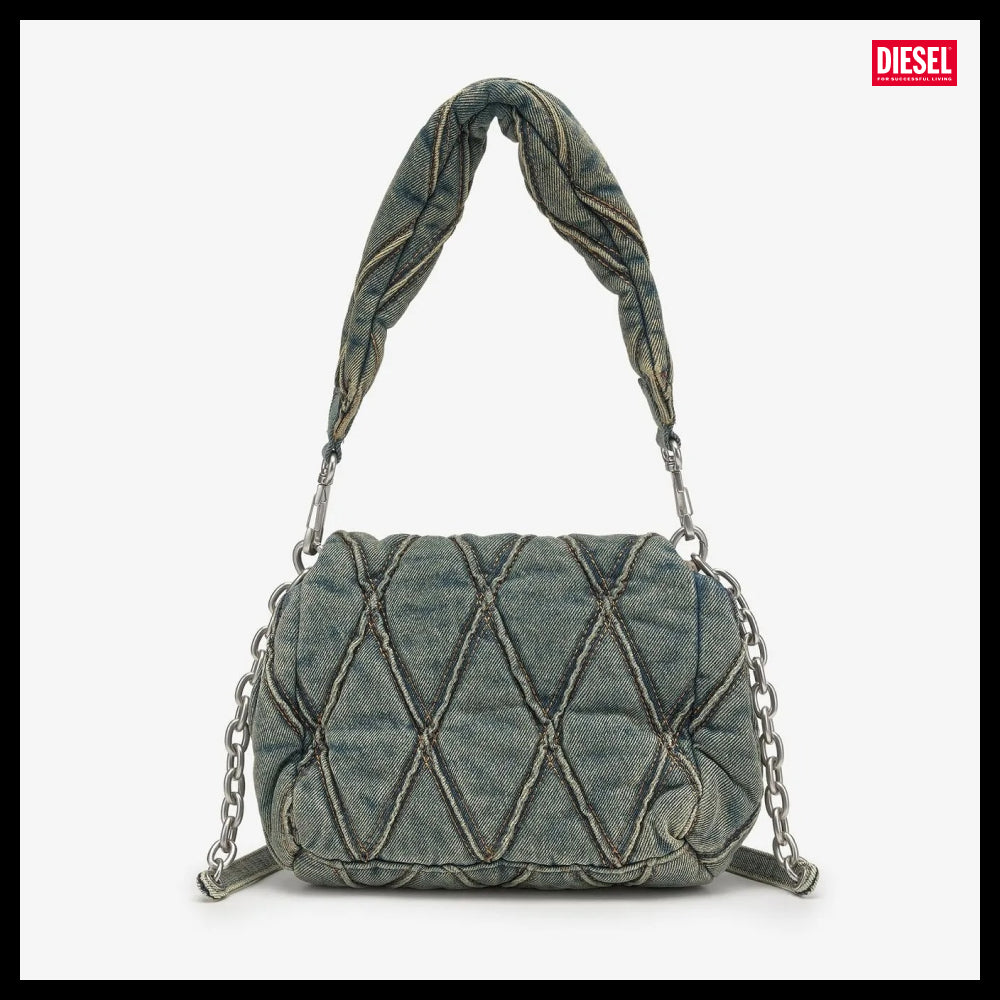 【DIESEL】Charm D S Shoulder Bag - Blue