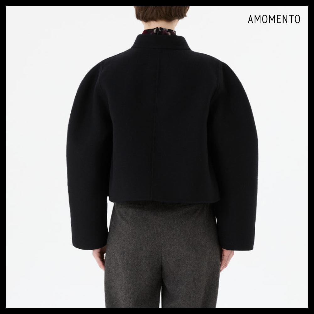 【AMOMENTO】Handmade Raglan Crop Jacket