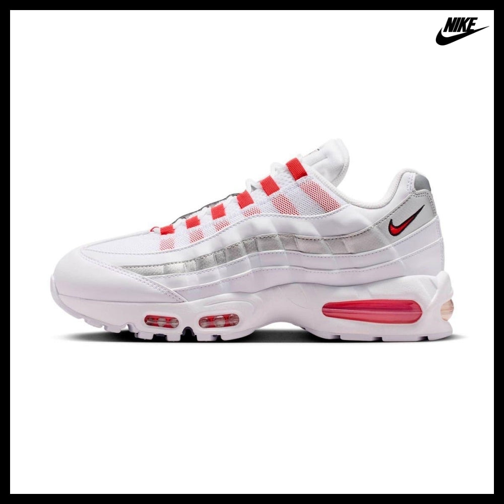 【Nike】AIR MAX 95 BIG BUBBLE WHITE METALLIC SILVER OBSIDIAN