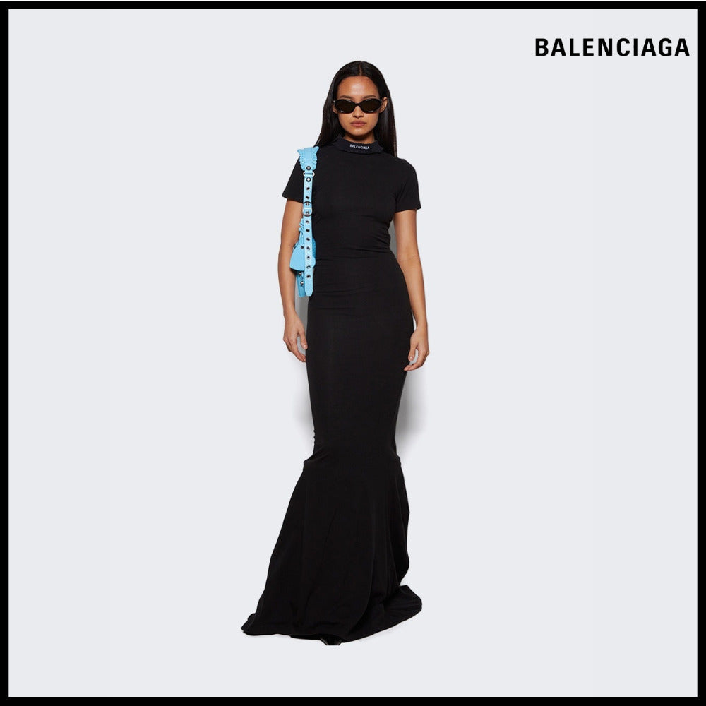 【BALENCIAGA】Dress Black Faded