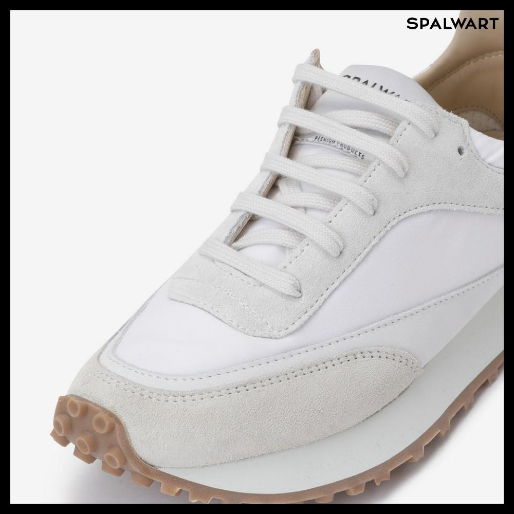 【SPALWART】Marathon Tempo Low Sneakers - Salty White