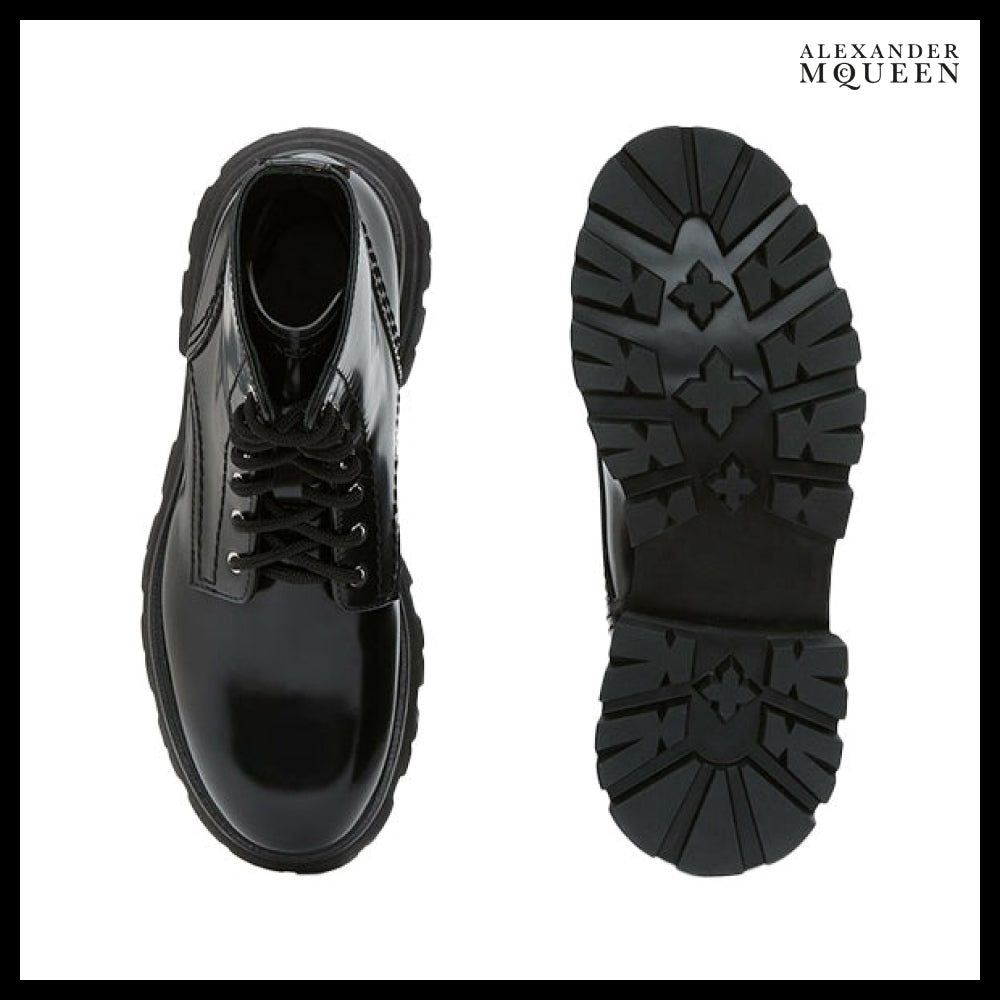 【Alexander Mcqueen】Wander Boots in Black