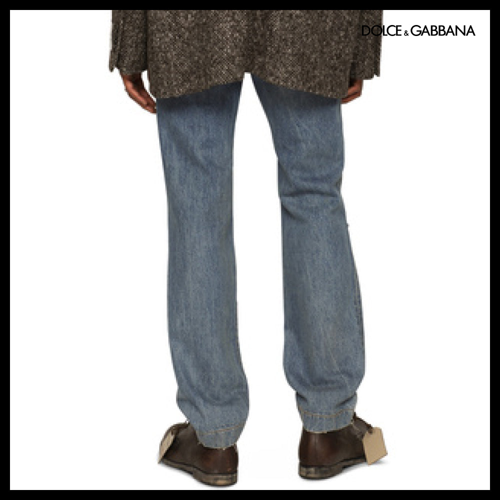 ★Dolce&Gabbanaアウトレット セール ★WASHED DENIM JEANS WITH