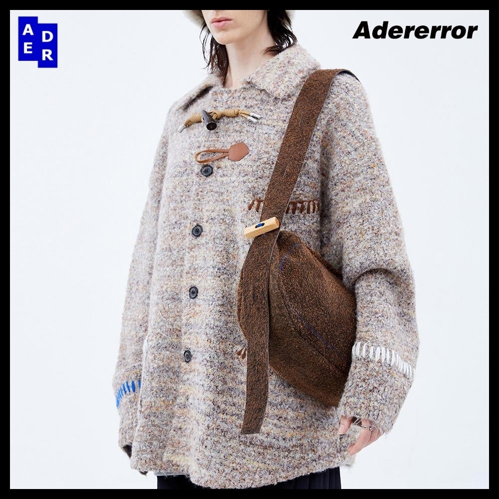 【ADERERROR】TOGGLE TOTE BAG BROWN