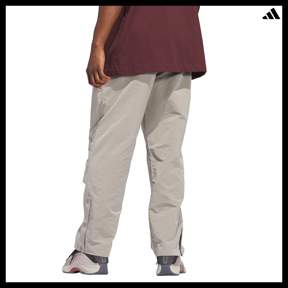 【ADIDAS】 Basketball Woven Tracksuit Bottoms Putty Beige