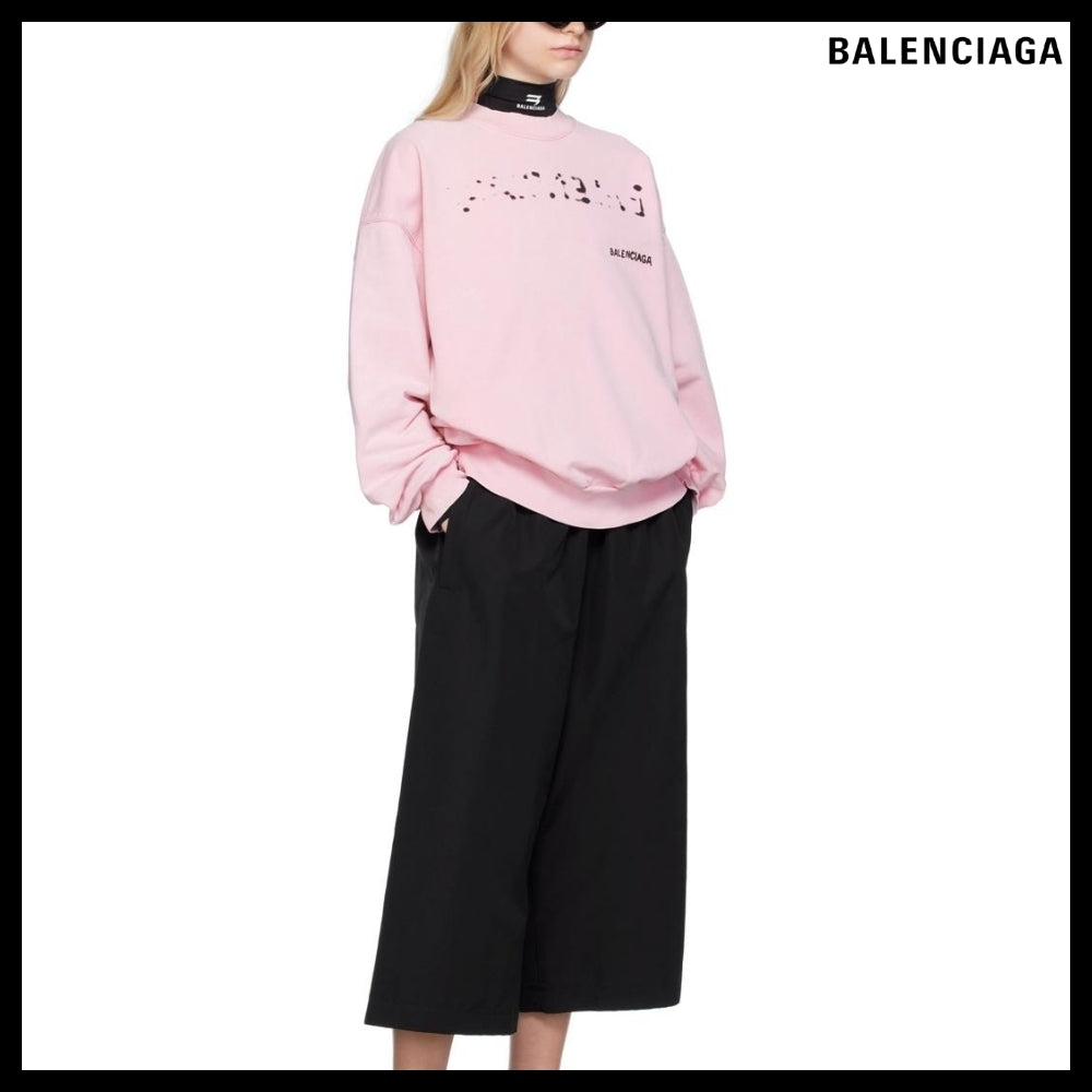 【BALENCIAGA】Hand Drawn Sweatshirt Regular Fit