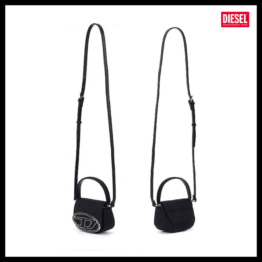 【DIESEL】1DR XS Glitter Mini Tote Bag