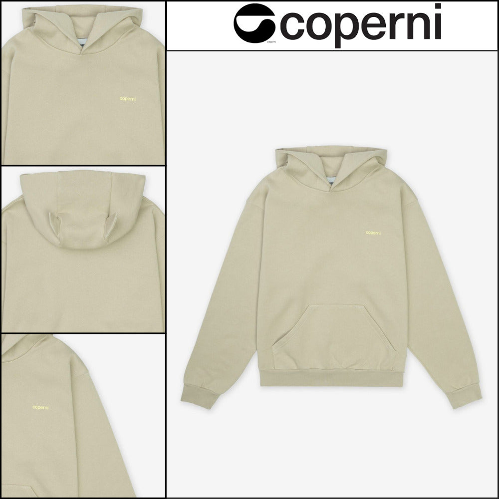 【Coperni】Horn Hoodie Beige Yellow Print