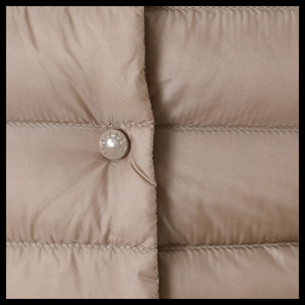 【MONCLER】Liane Logo Patch Padded Vest 205