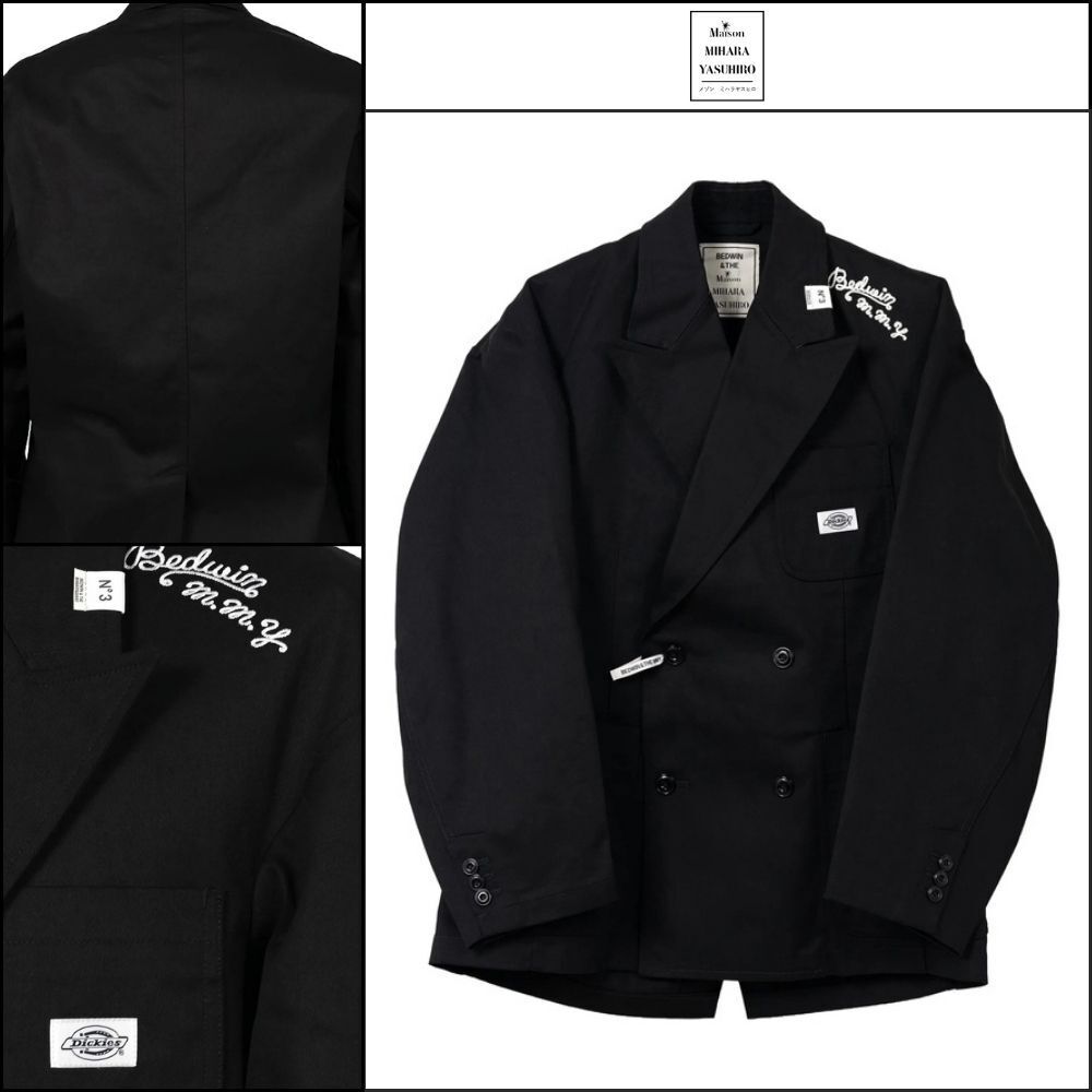 【Maison MIHARA YASUHIRO】Black Jacket modern fit
