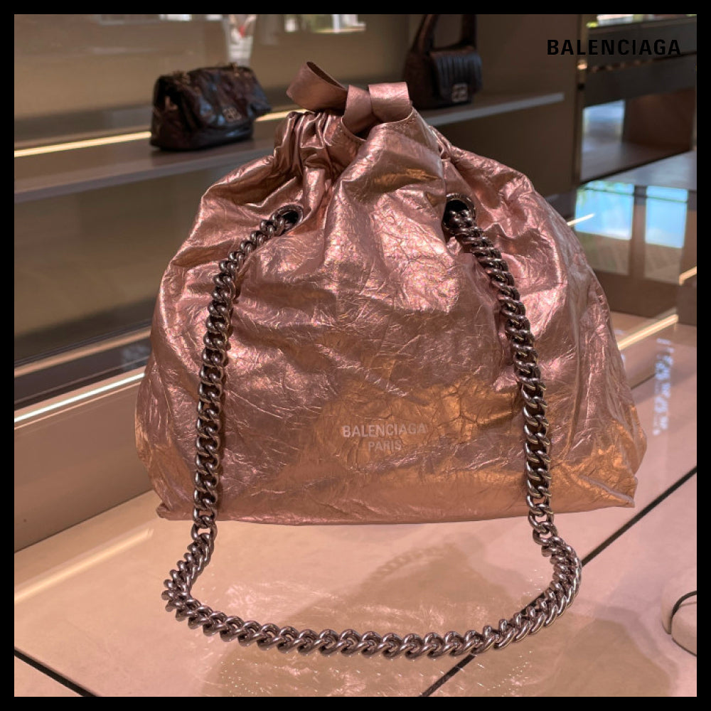 ★BALENCIAGAアウトレット セール★ Metallic Vintage BucketBag