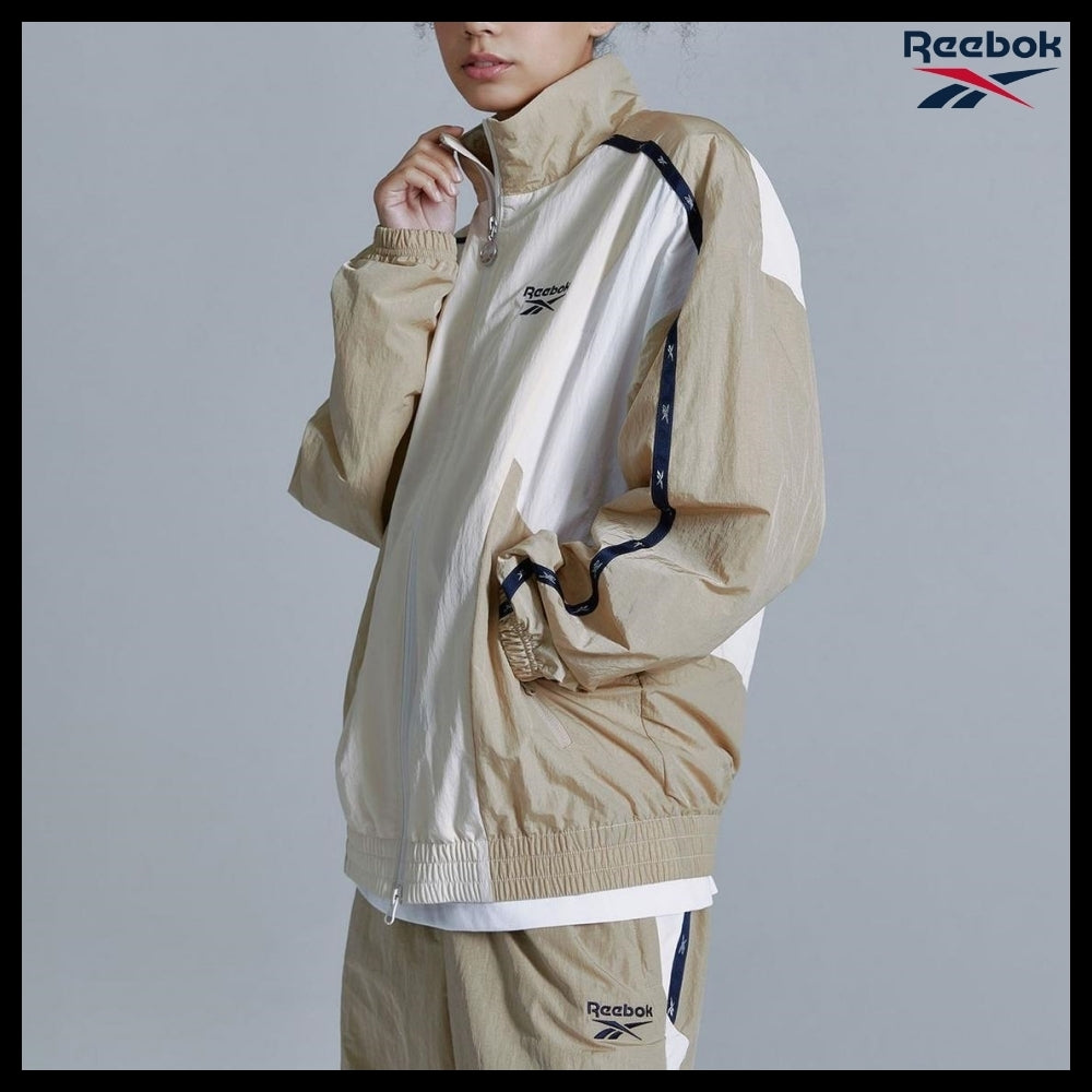 【Reebok】ライバル ウィンドブレーカー ベージュ