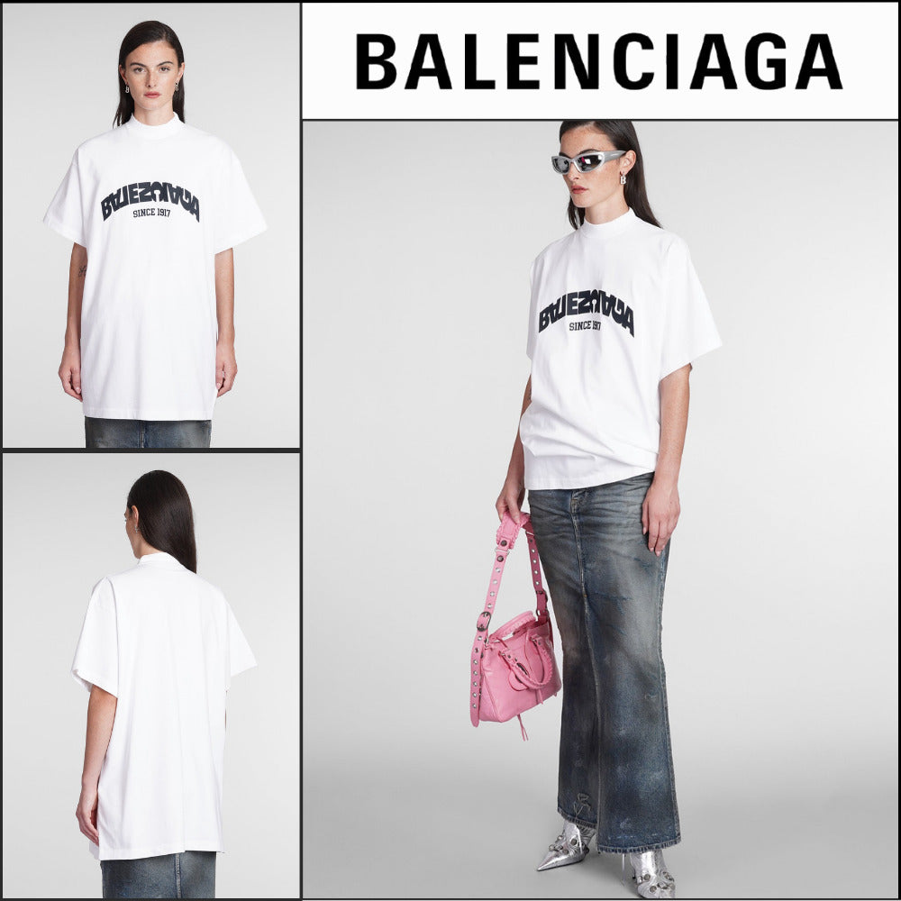 【BALENCIAGA】Back Flip T-Shirt Oversized White