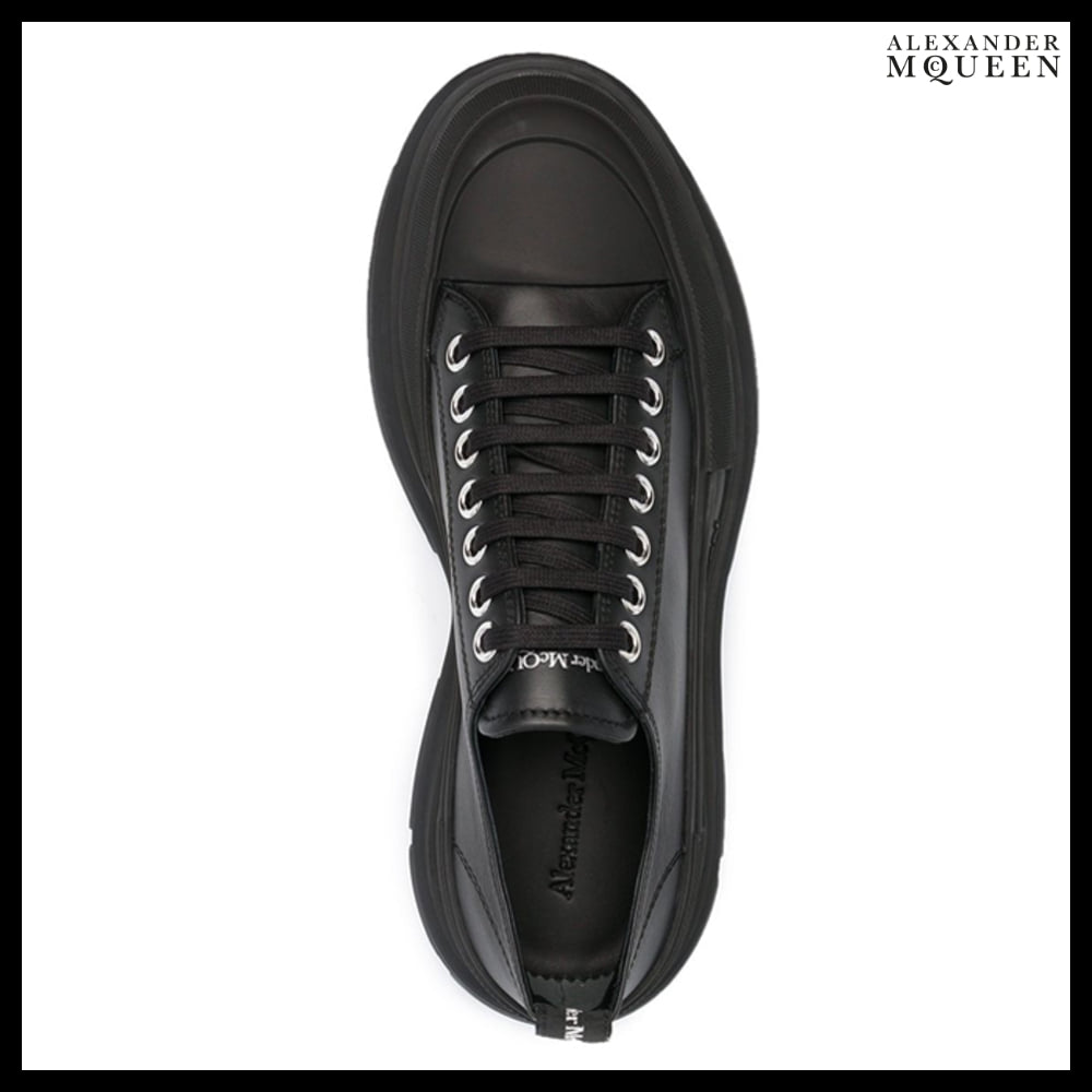 【Alexander Mcqueen】Tread Slick Sneakers Black