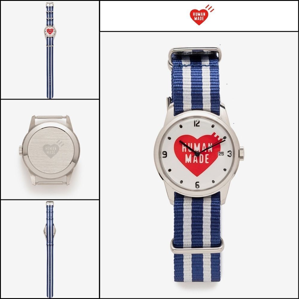【HUMAN MADE】HEART WATCH WHITE